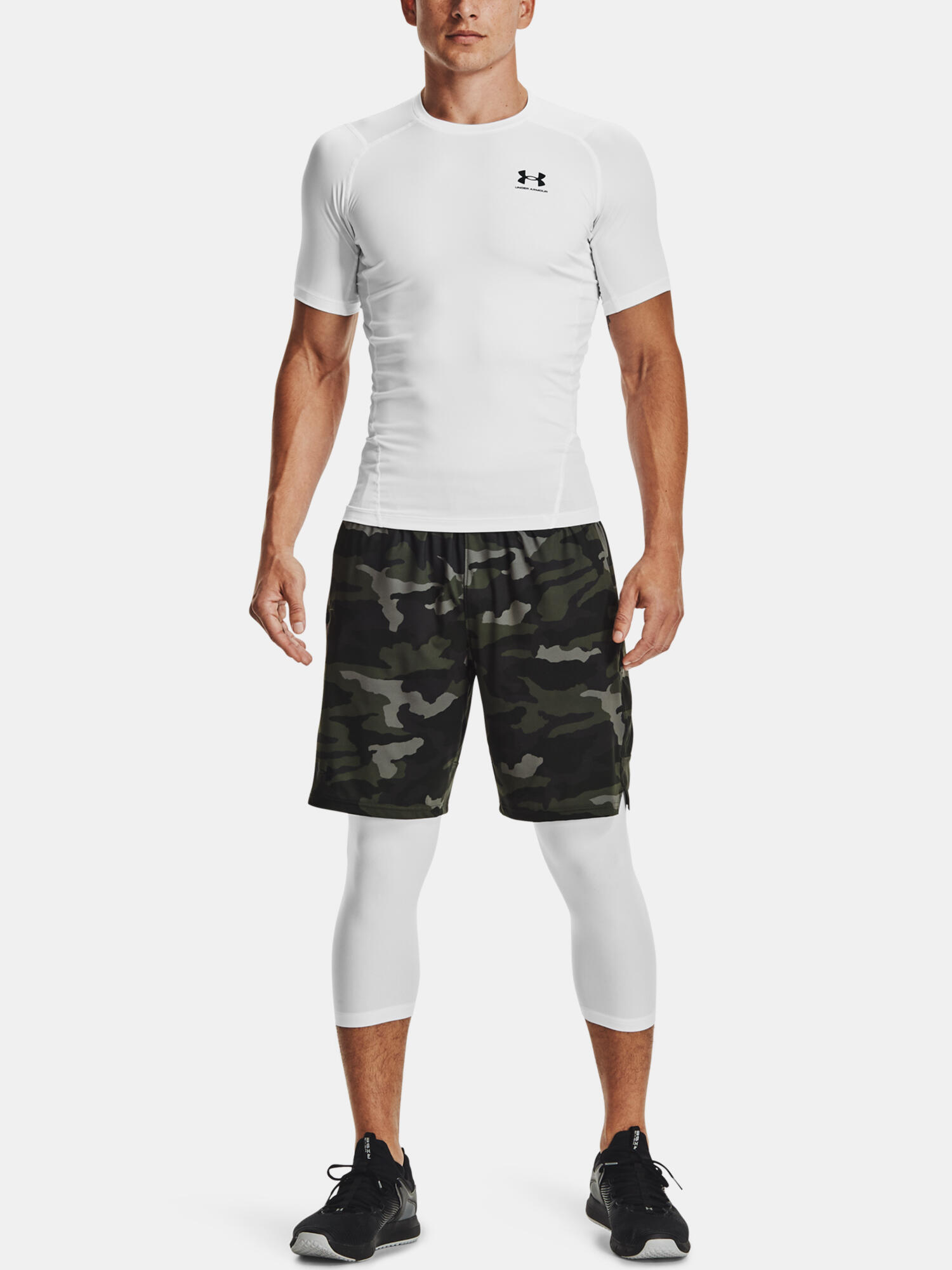 Camisa de entrenamiento de la armadura de la armadura para hombres UA HG 6/6