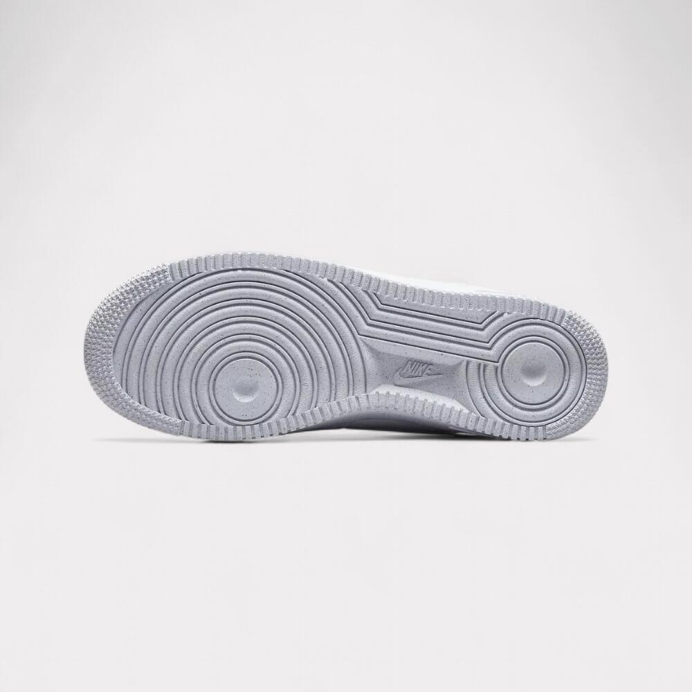 Unisex - schuhe - air force 1 low - weiß/metallic-grau 3/4