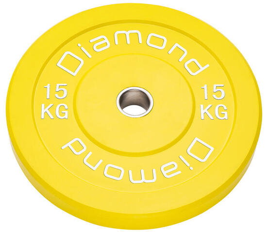 Disco bumper Sfida Pro gomma piena foro Ø50 mm training Diamond