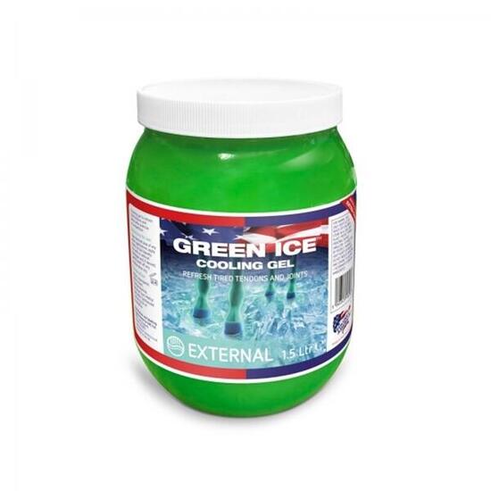 Gel rinfrescante per cavalli Equine America green ice 15 l