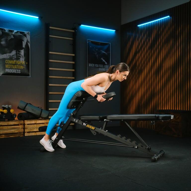 Banc de musculation réglable Trex Sport TX-200B avec pupitre à biceps 250 kg 7/7