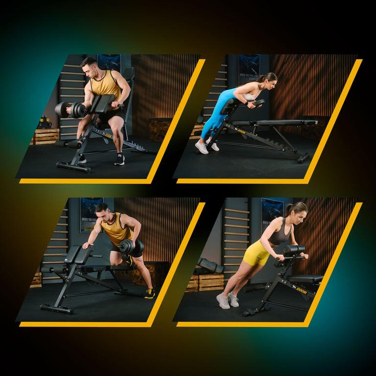 Banc de musculation réglable Trex Sport TX-200B avec pupitre à biceps 250 kg 5/7