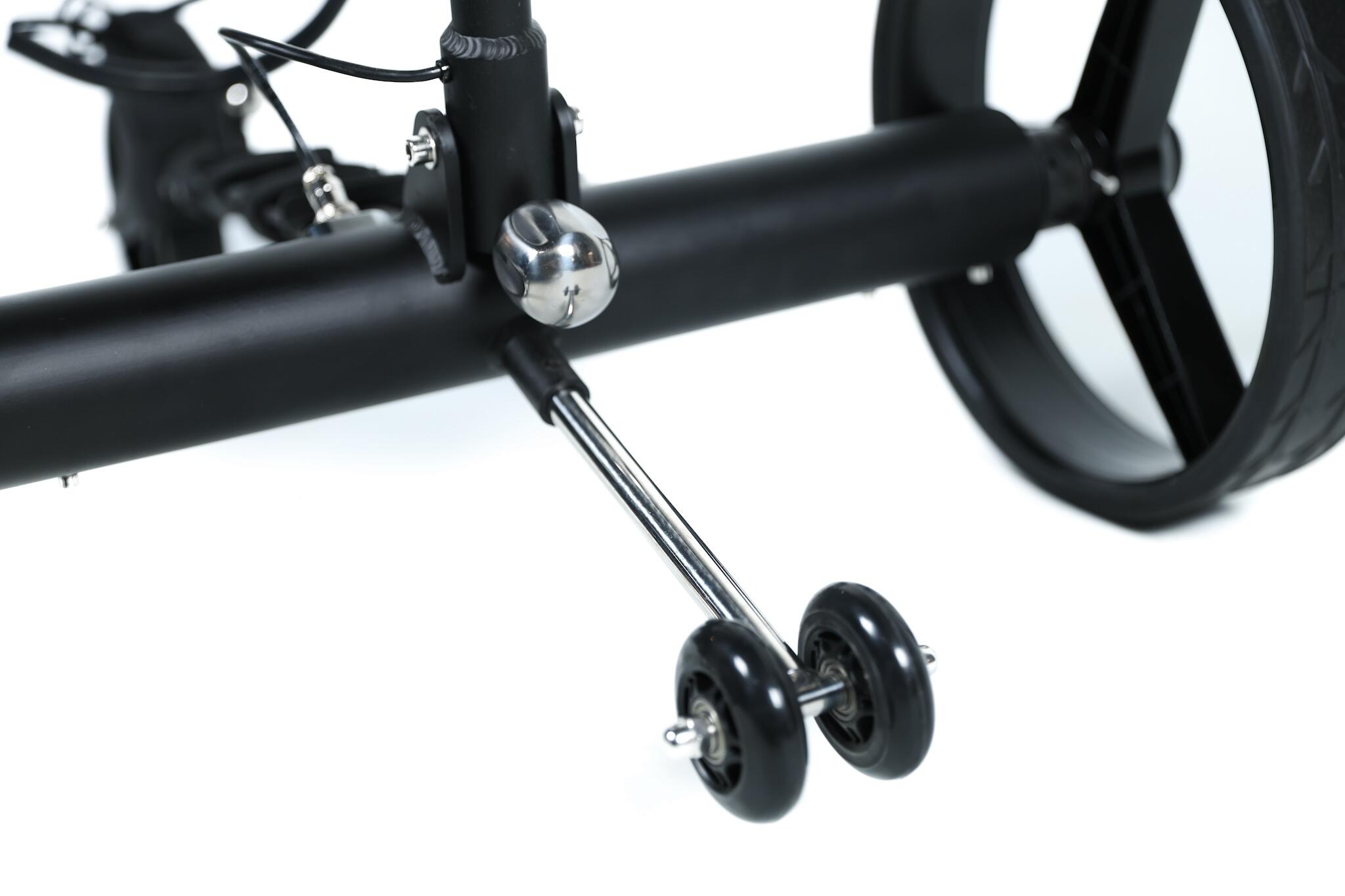 Golfted GT-AR ZWART Elektrische golftrolley aluminium MET afstandsbediening 3/5