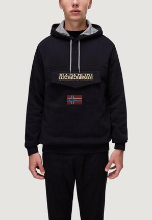 Sweatshirt à capuche Napapijri Burgee Winter 4