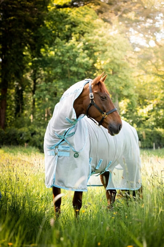 Couverture anti-mouches pour cheval Horseware AmEco 2/4
