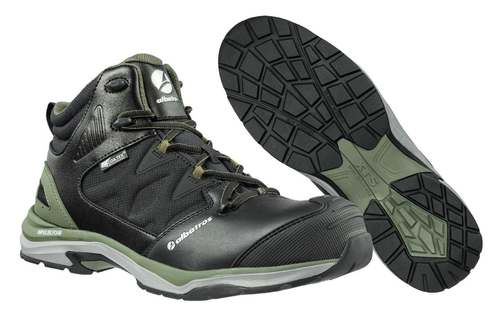Albatros Ultratrail Olive Ctx Mid Safety Boots 3/5