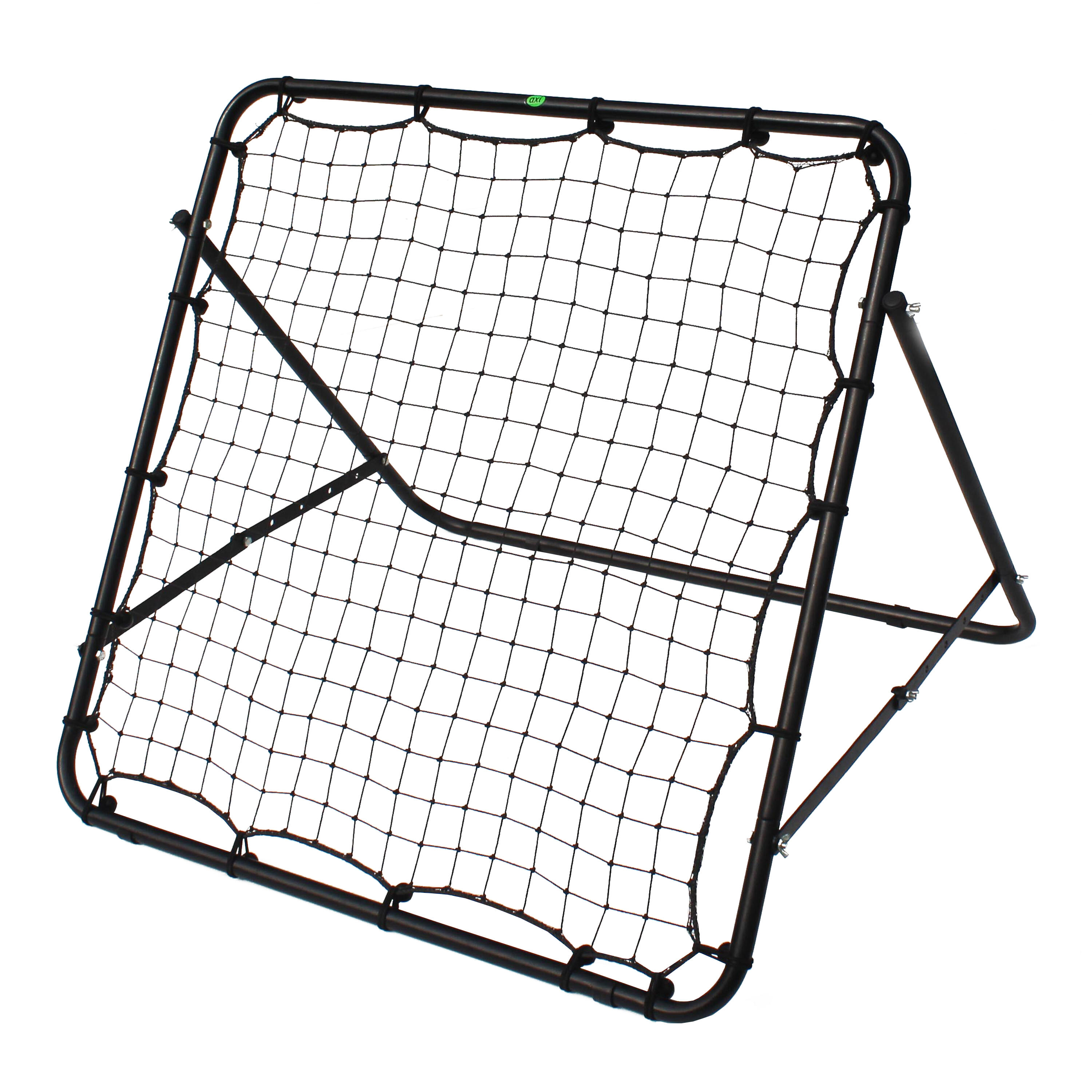 Rete da calcio - 100 x 90 x 100cm, Rebounder100 - nera 3/4