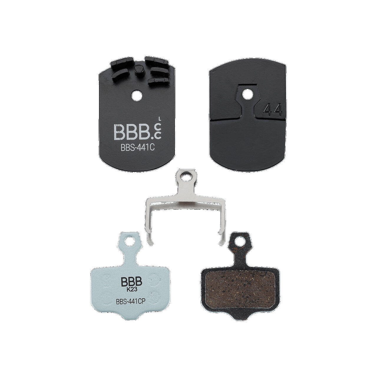 Plaquette de frein avec dissipateur thermique BBB Cycling Coolfin Comp. Avid Eli 3/3