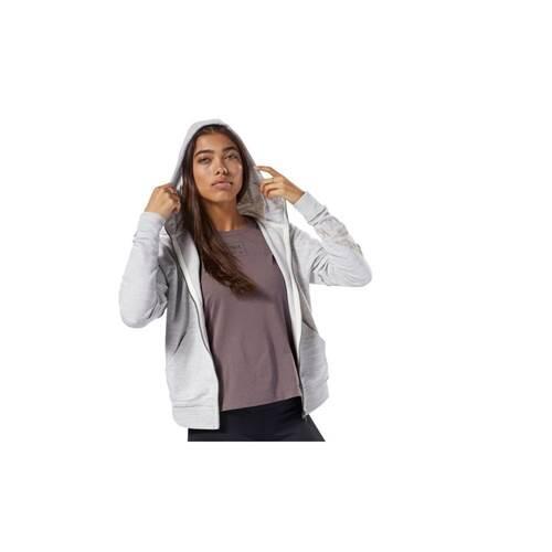 Reebok Training Essentials Marble Logo Full Zip 3/4