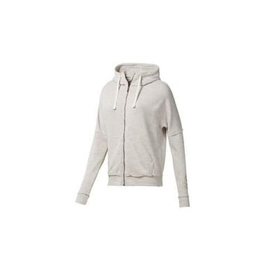 Damen universal Sweatshirts Reebok Training Essentials Marble Logo Full Zip