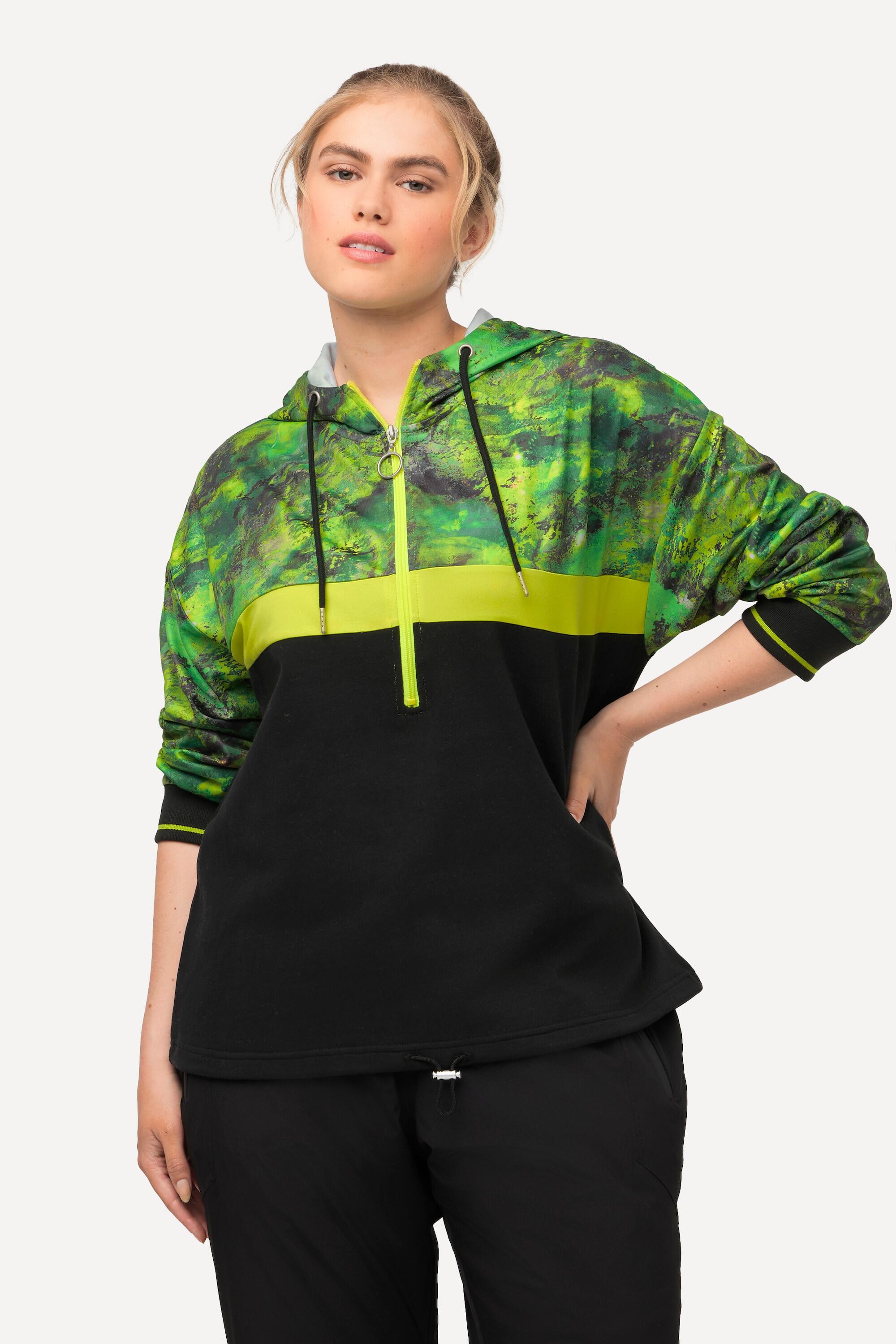 Femme Sweat à capuche et manches longues cordon coulissant sèche rapidement 4/5
