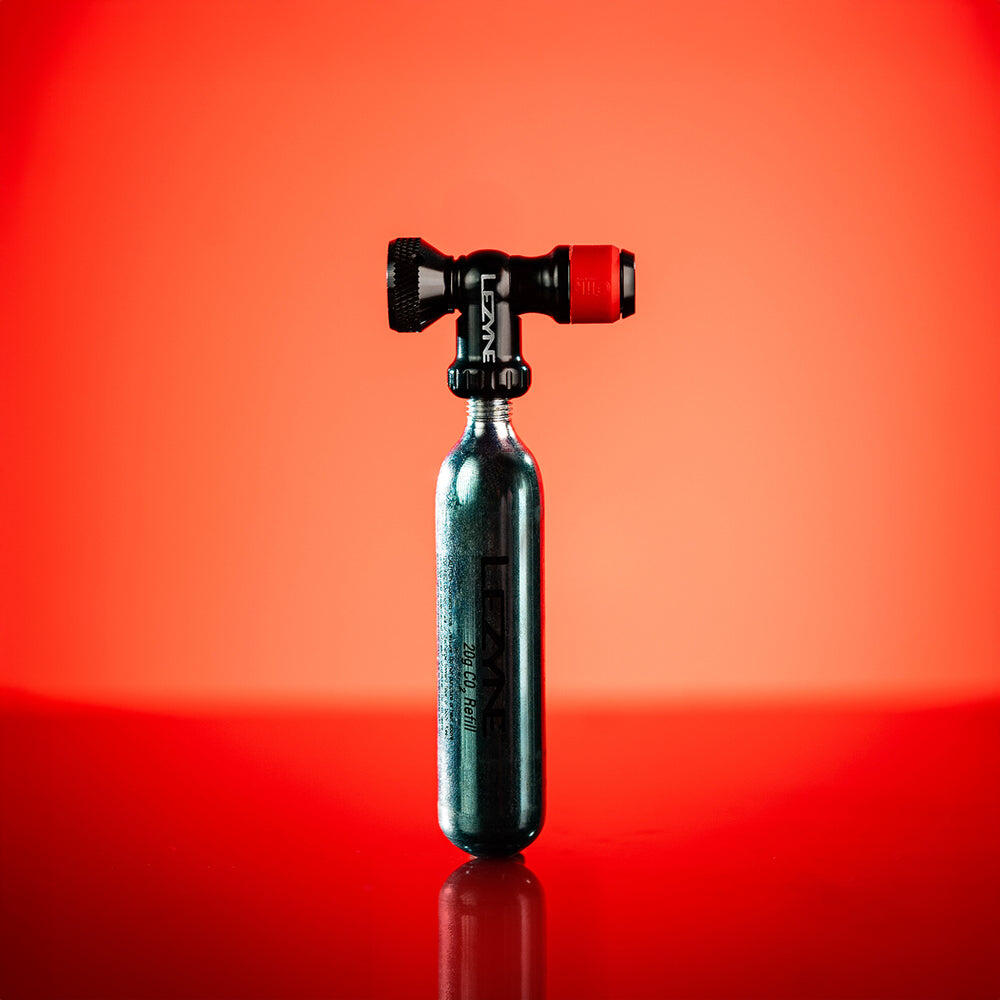 Gonfleur CO2 Lezyne Clik Drive avec 1 Cartouche 20G 4/5