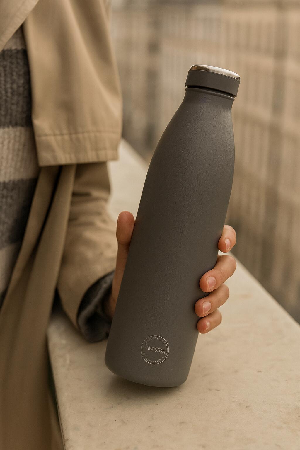 AYA & IDA Garrafa 750 ml Dark Grey 2/5