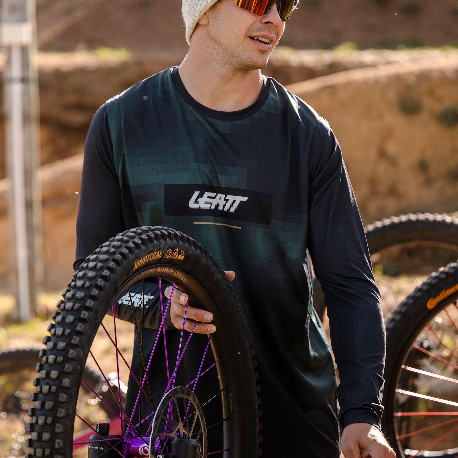Leatt Completo Maglia e Pantaloni MTB Gravity 1.0 - Entry-level per Enduro Trail 5/7