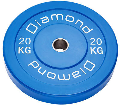 Disco bumper Sfida Pro gomma piena foro Ø50 mm training Diamond
