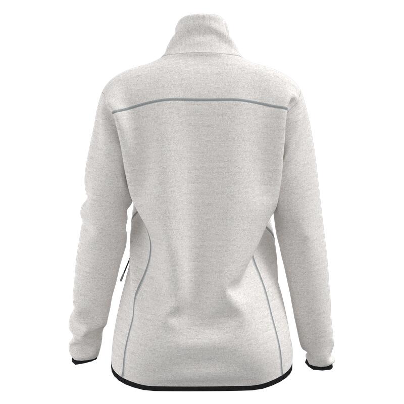 Great Escapes Henry lady full zip light fleece jacket white alyssum 2/3