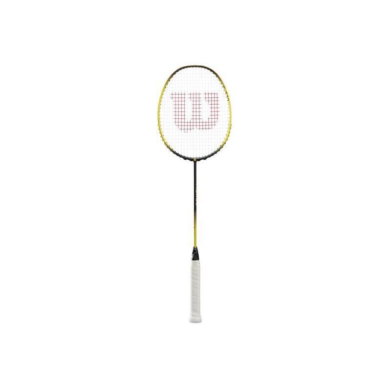Wilson - Raquette De Badminton Wilson Fierce 570 - Raquette De Badminton - Jaune|noir - Taille Unique - Decathlon