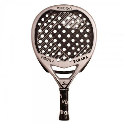 Vibor-a yarara pro silver 2026 padelracket - 12k carbon, eva