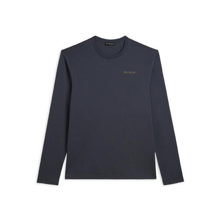 T-shirt à manches longues en coton avec logo sur le cœur