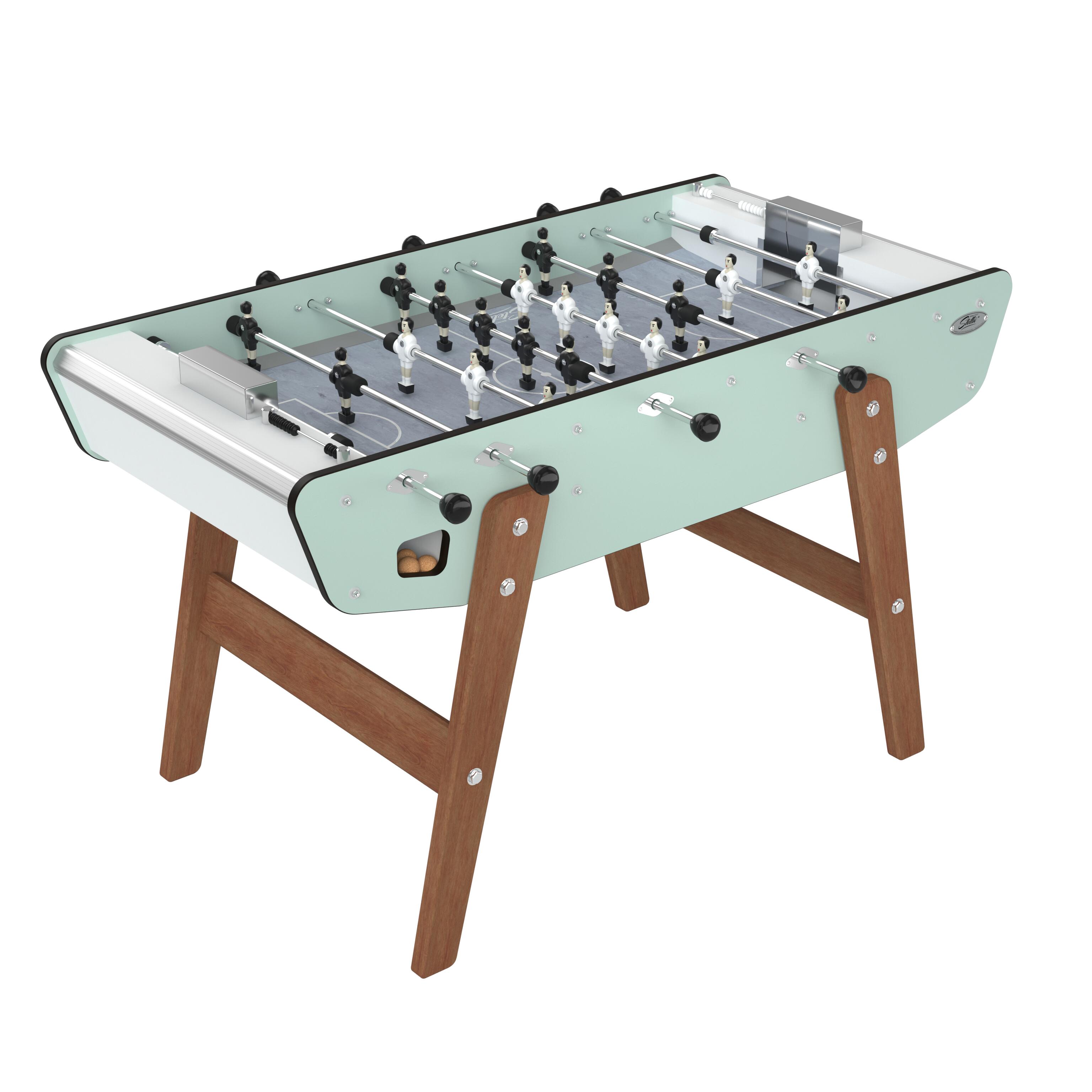 Stella - Baby-foot Stella Home Outdoor Vert Belle-île - Table De Baby-foot - Gris|marron|vert - No Size - Decathlon