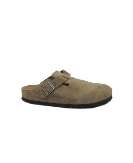 Zuecos Hombre Birkenstock Boston Marrón