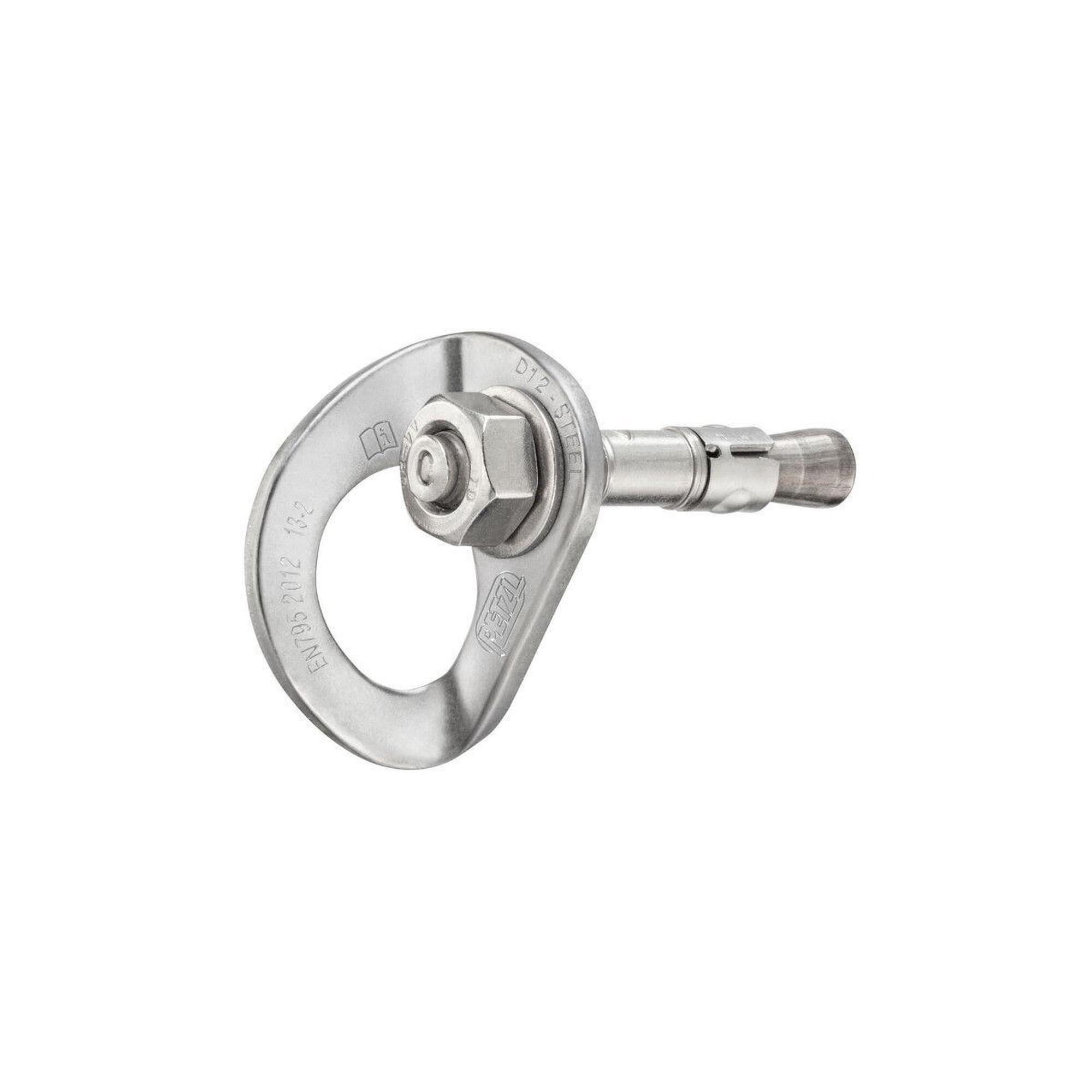 Petzl - Amarrage Coeur Bolt Steel Petzl Pack 20 Acier 12 Mm Plaquettes +2 Mousquetons - Rondelle - Gris - 12 Mm - Decathlon