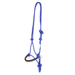 Licol en corde nouée pierres scintillantes pour cheval USG