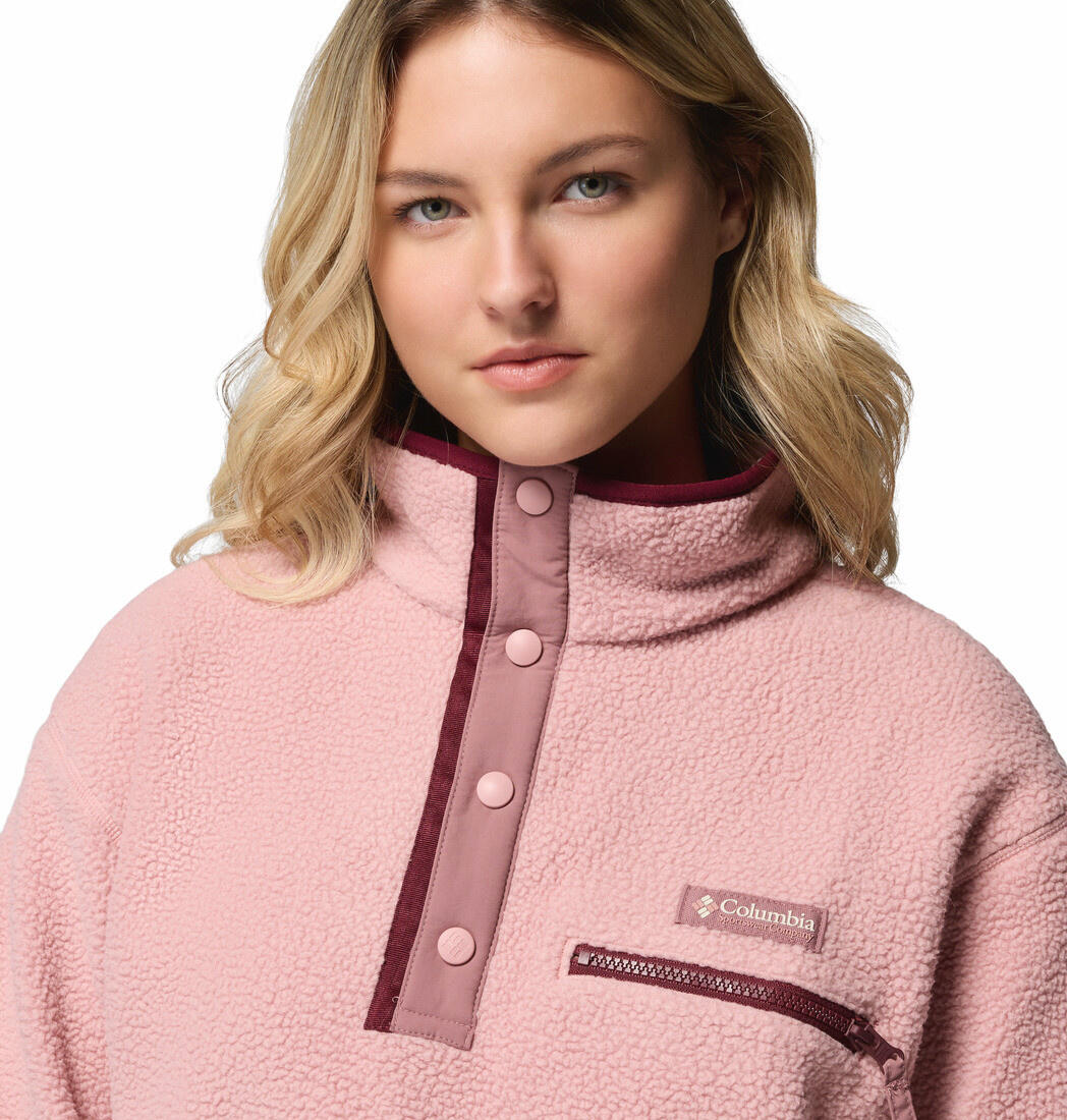 Chaqueta polar Montaña Mujer - COLUMBIA Helvetia™ II Cropped Half Snap Fleece - 2/6