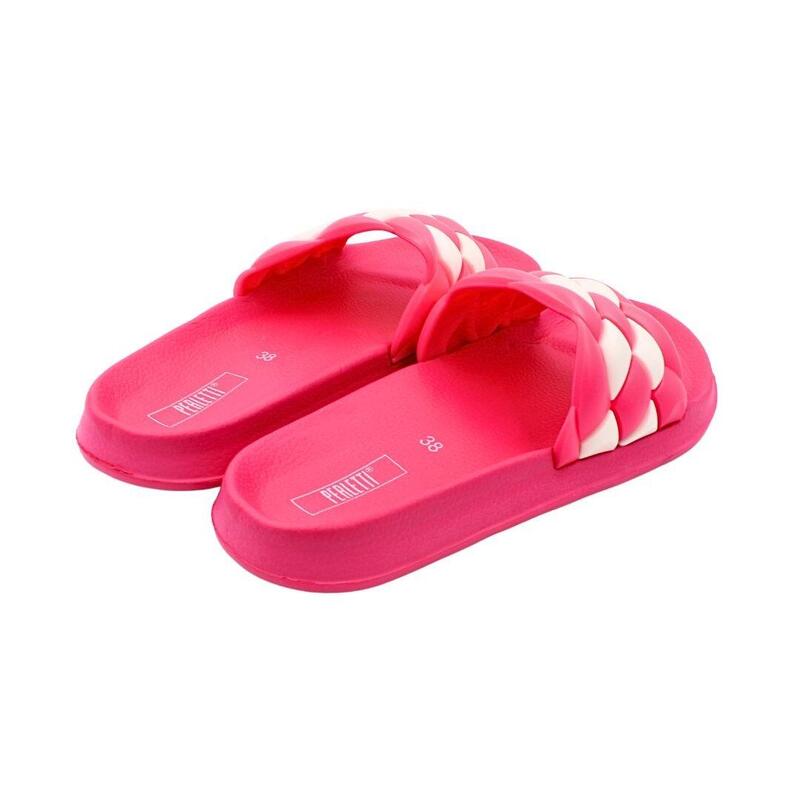 Papuci de damă, fucsia, Perletti, 40 EU