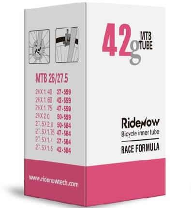Dętka TPU RideNow Light 42g MTB 26 - 27,5 wentyl 42mm AV