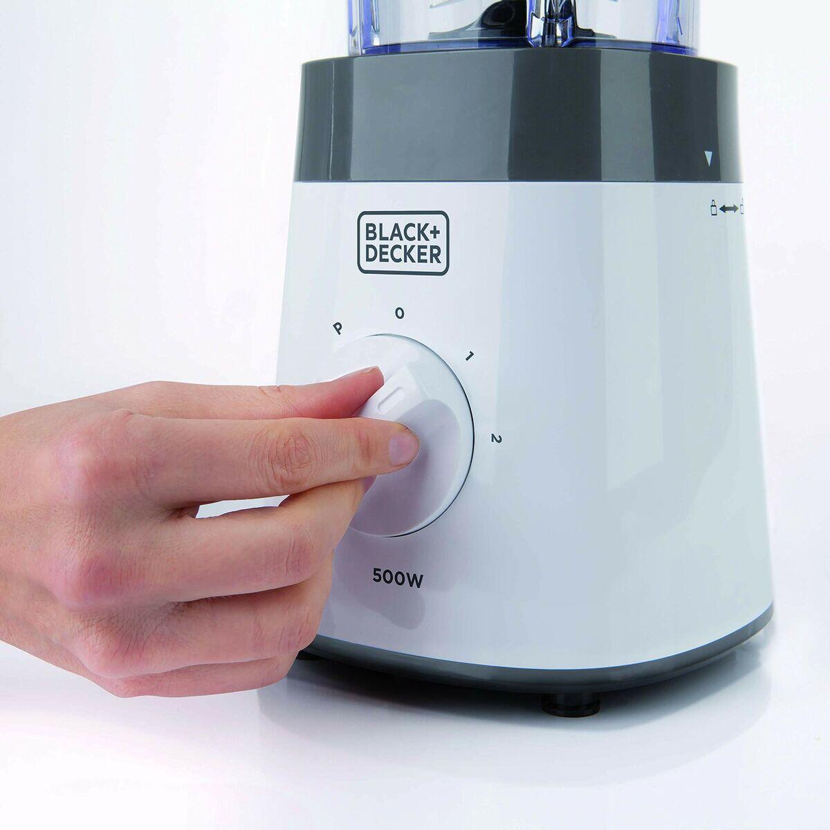 Bol mixeur BLACK & DECKER BXJB500E Blanc 2/5
