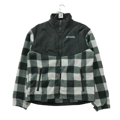 Seconda Mano - Giacca in pile nera da uomo - Stato molto buono