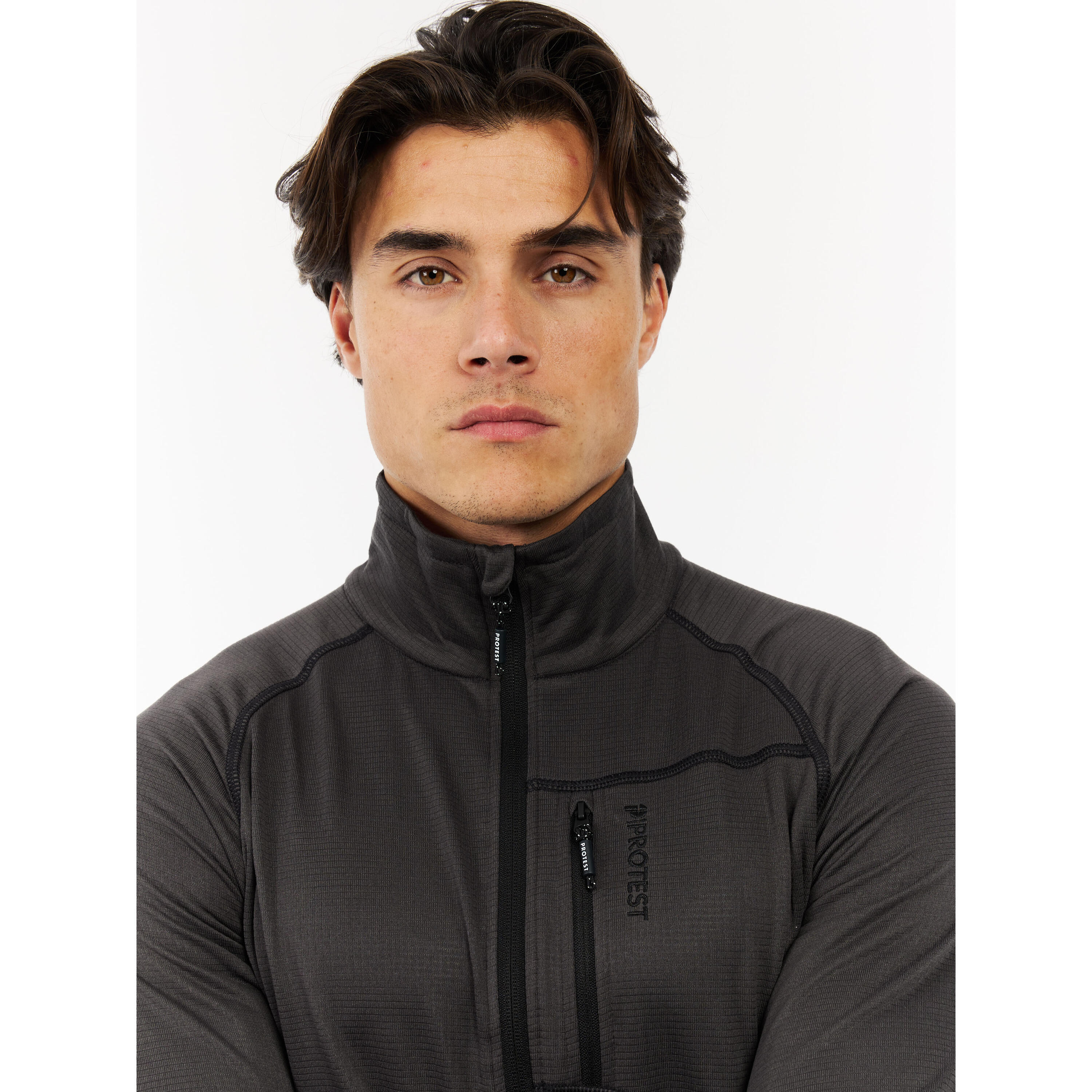 Sous-pull 1/4 zip Protest Rekody 5/7