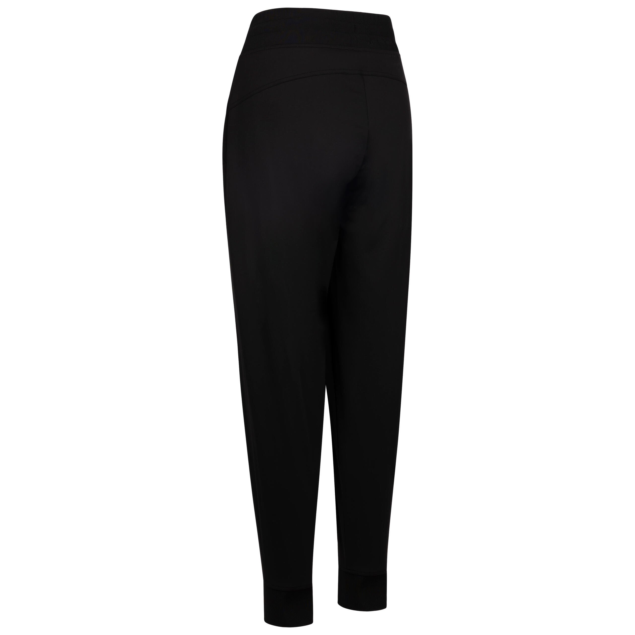Womens Active Jogging Bottoms Workout Sweatpants with Ribbed Cuffed Hem Zusk 2/2