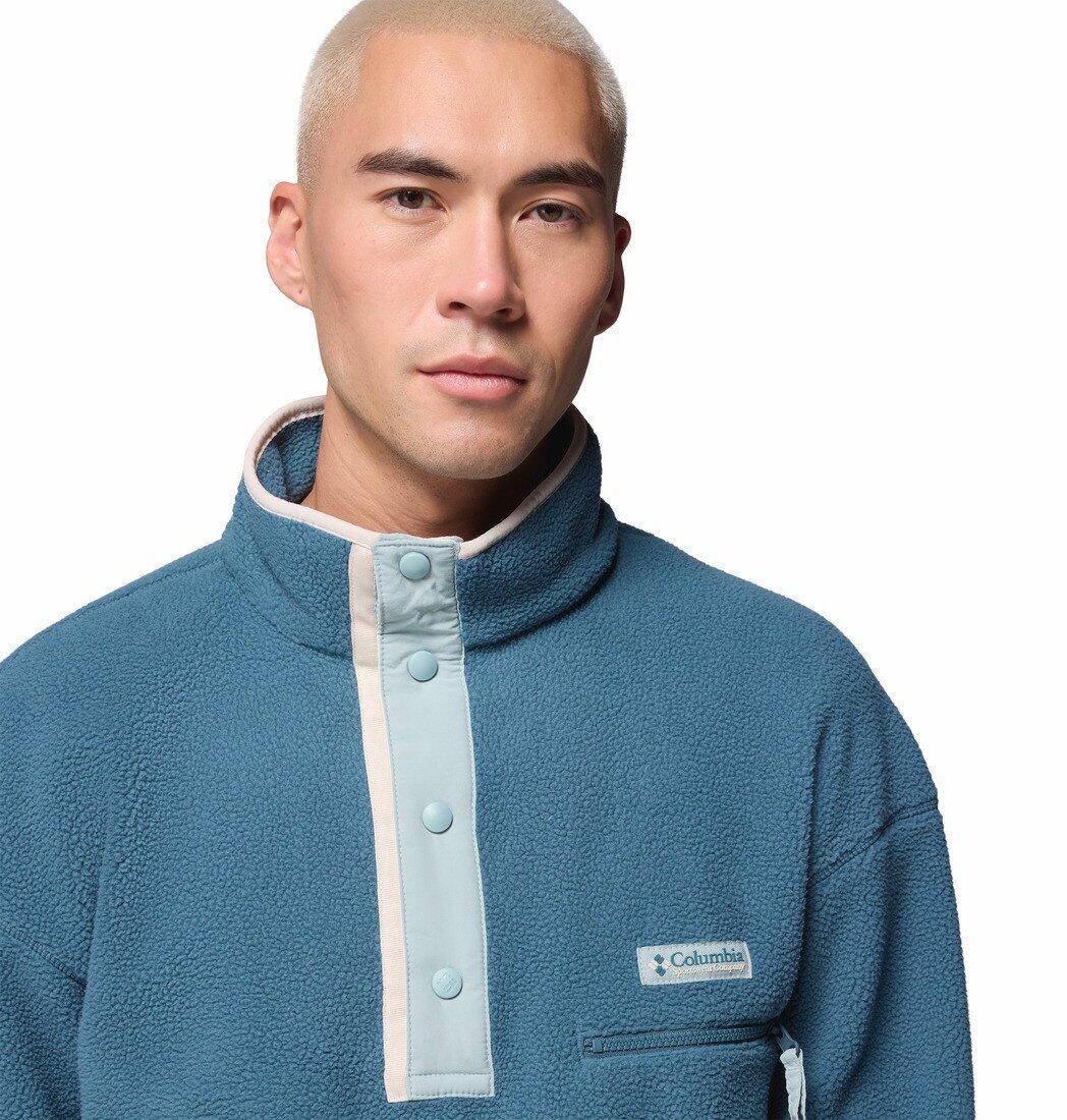 Polaires Et Pulls Homme - COLUMBIA Helvetia™ II Half Snap Fleece - Everblue 3/7