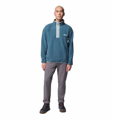 Fleece Pullover Herren - COLUMBIA Helvetia™ II Half Snap Fleece - Everblue