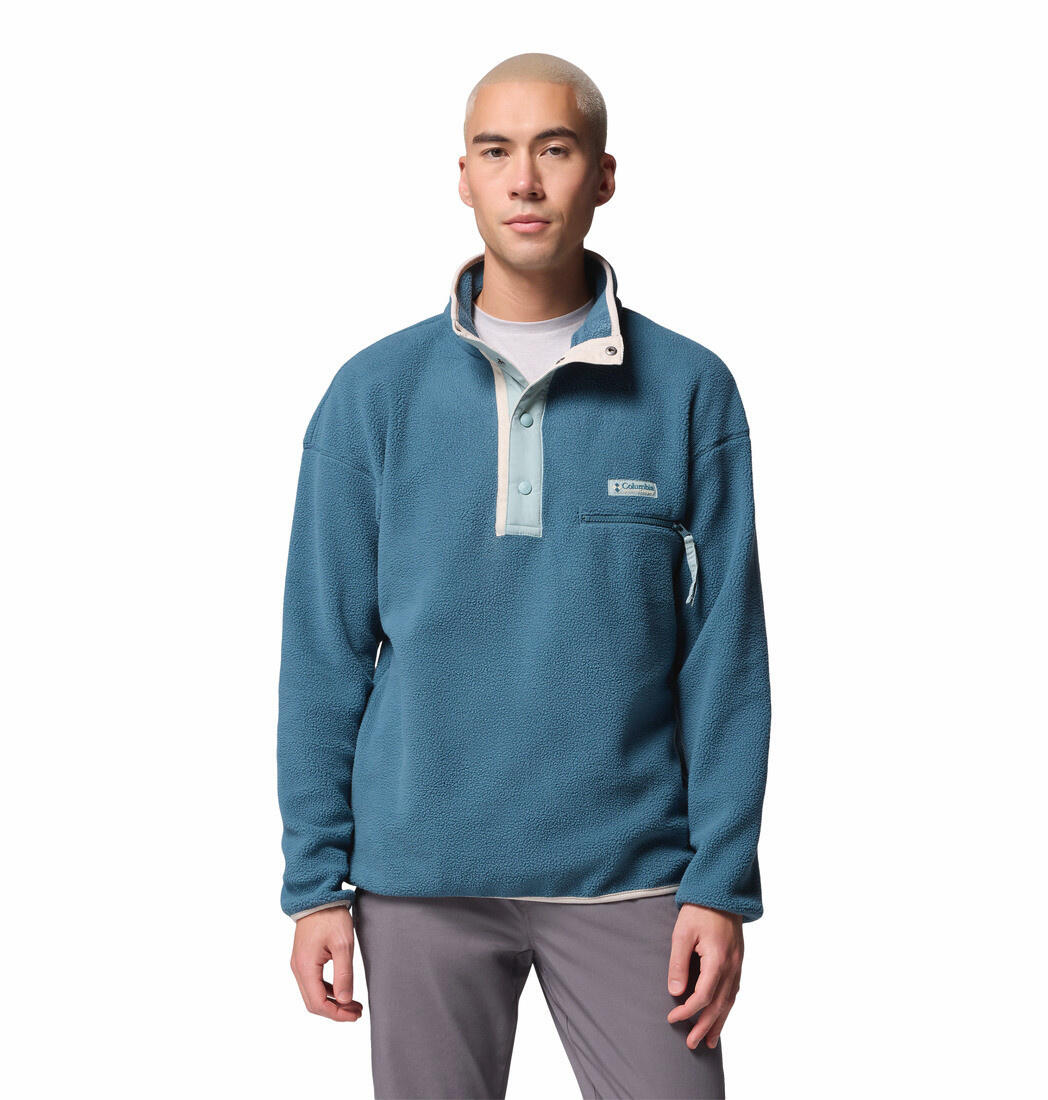 Polaires Et Pulls Homme - COLUMBIA Helvetia™ II Half Snap Fleece - Everblue 6/7