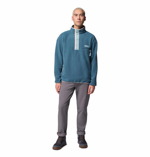 Fleece Pullover Herren - COLUMBIA Helvetia™ II Half Snap Fleece - Everblue