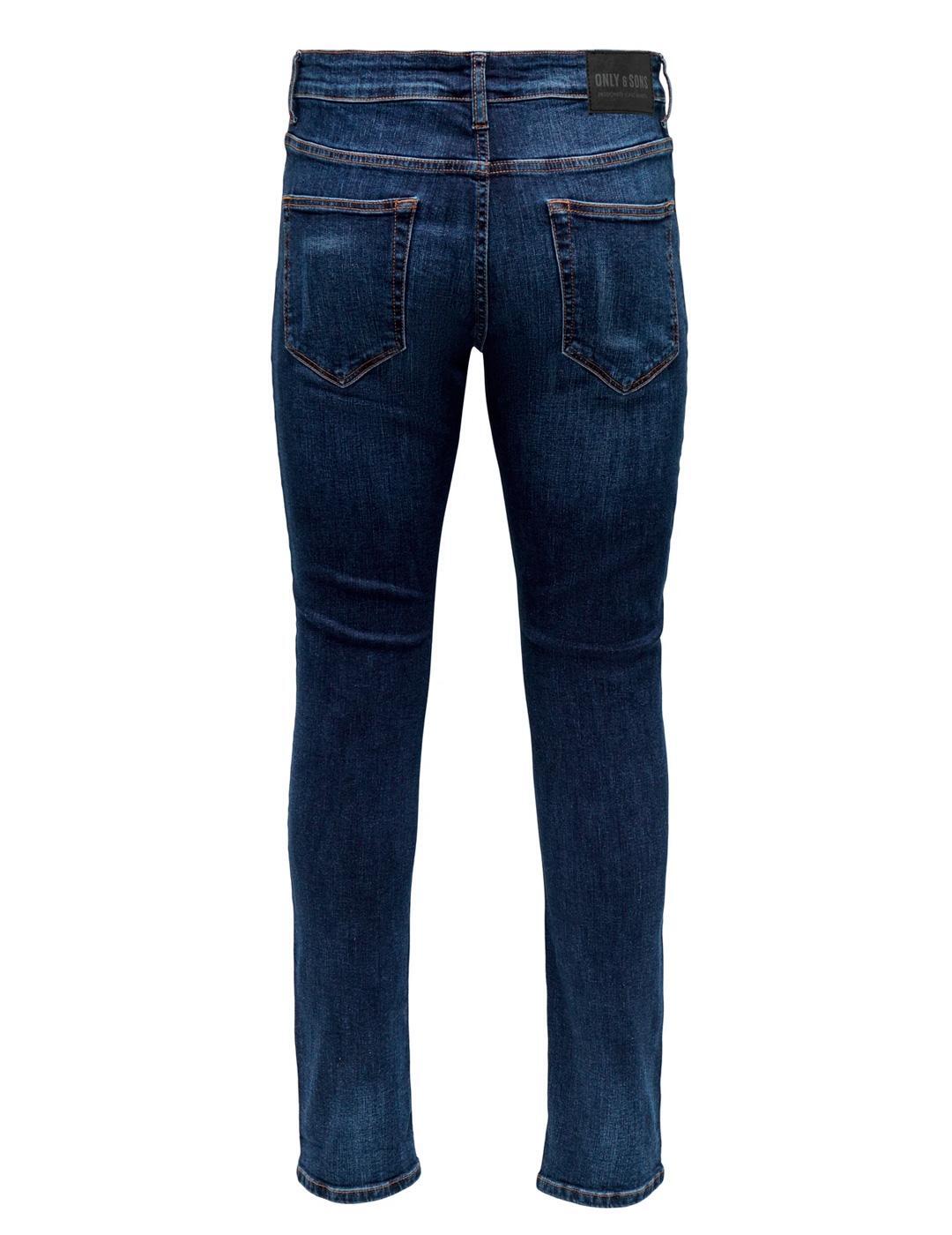 Pantaloni da uomo Only&sons blu. 4/6