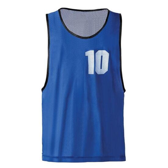 Chasubles Tremblay numérotées de 1 à 10 (x10)