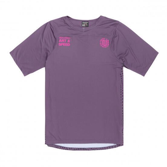 Jersey TROY LEE Skyline Radioscape Deep Purple 1/4