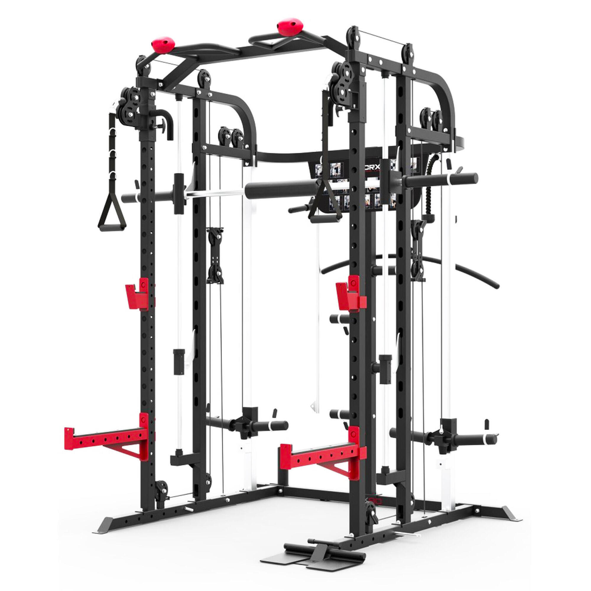 Toorx - Station Multifonction Toorx Asx-90 Avec Smith Machine, Double Poulie Et Rack - Appareil De Musculation - Taille Unique - Decathlon