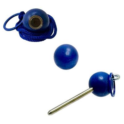 Bouleset kleur donkergroen - 1 magneet - 1 traceur de terrain - 1 but