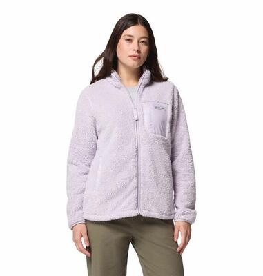 Fleece Pullover Damen - COLUMBIA West Bend™ Full Zip II - Lavender Pearl