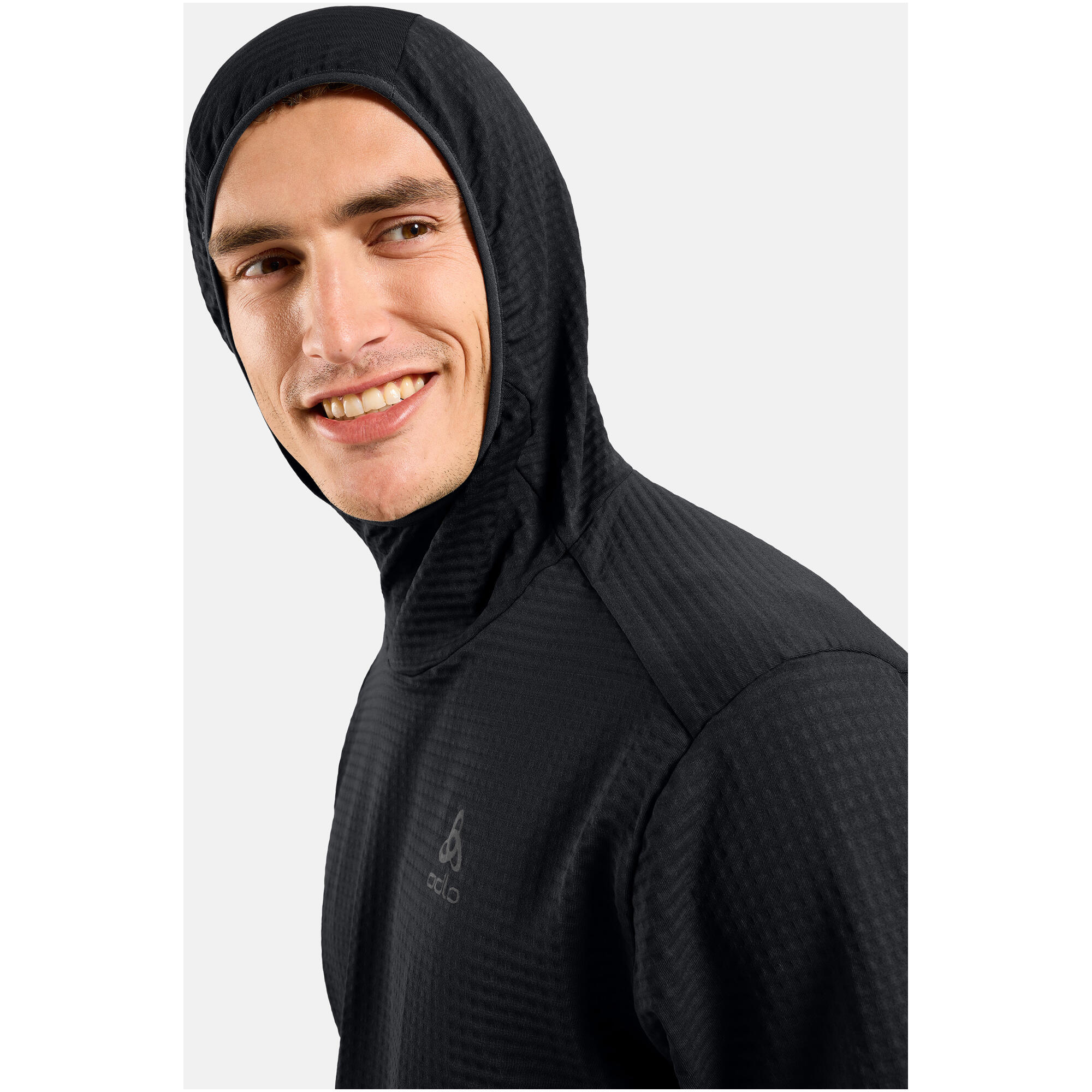Bluza z kapturem Odlo Mid layer hoody ESSENTIAL THERMAL 4/7