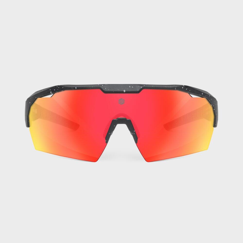 Gafas de sol ciclismo Hombre y Mujer K4 SRX Randonneur Negro 3/8