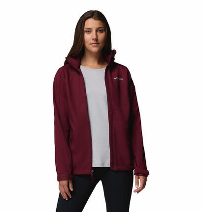 Softshell Jassen Dames - COLUMBIA Cascade Ridge™ II Jacket - Rich Wine