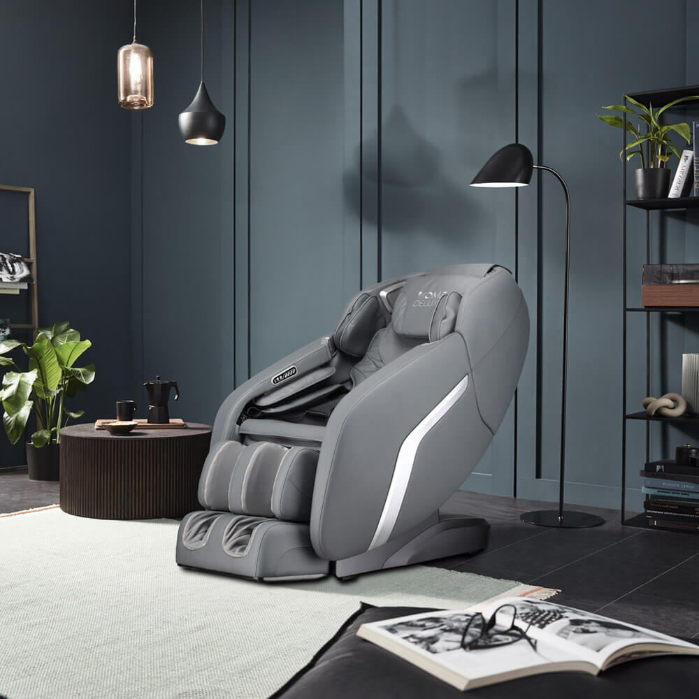 Fauteuil de massage avec fonction zéro gravité DUNES - Anthracite 2/7
