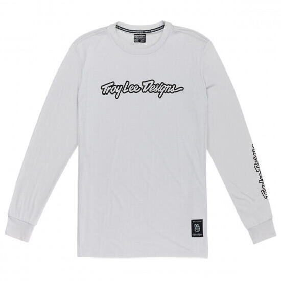 T-shirt tech manches longues TROY LEE Skyline Ride S Signature Mist