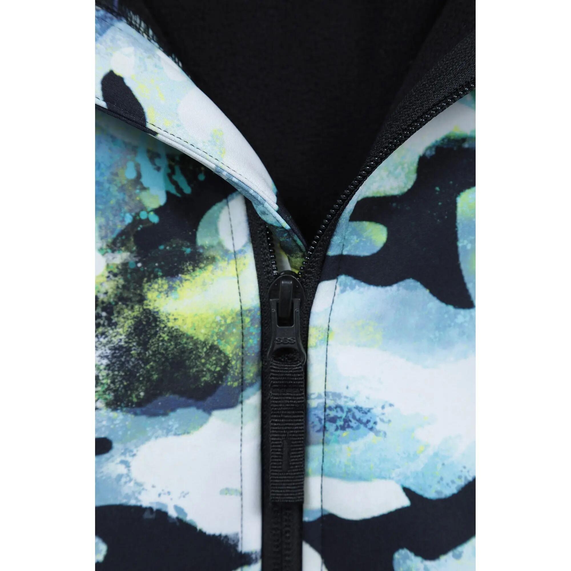 Veste Softshell de Randonnée Enfant Imprimée Déperlante, Exodus II 5/5